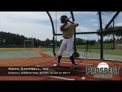 Noah Campbell, Inf, Cardinal Gibbons High School, Swing Mechanics at 200 FPS #TOS16