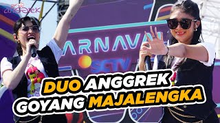 Download lagu Duo Anggrek Goyang Majalengka bareng Kuburan Band di 'Karnaval SCTV' mp3