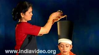 Shirovasti - oil therapy for head diseases in Ayurveda