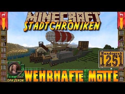 Minecraft #1251 -Stadtchroniken- Wehrhafte Motte [HD+Deutsch]