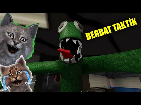 Gaffur Abinin Berbat Taktiği 😡🤬 - Yeşil Rainbow Beni Yedi / Roblox Rainbow Friends