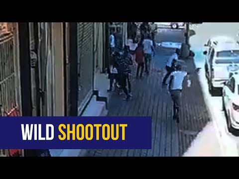 WATCH: Joburg security guard wounded in shootout with armed robbery suspects