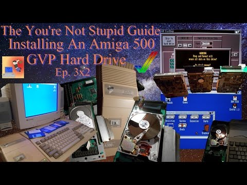 Installing An Amiga 500 GVP Hard Drive + Emulation - The You're Not Stupid Guide