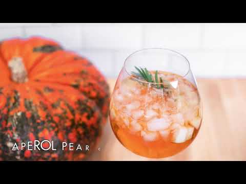 Aperol Pear Fall Spritz