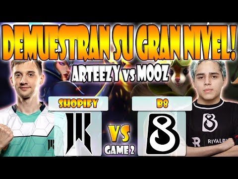 SHOPIFY REBELLION VS B8 BO3[GAME 2]ARTEEZY VS DENDI - DPC NA 2023 TOUR 1:DIVISION 1-2022 DOTA 2