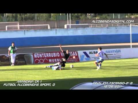Arandina CF - Alcobendas Sport 1-0 Ida- Ascenso a 2ª B alcobendasdigital.com