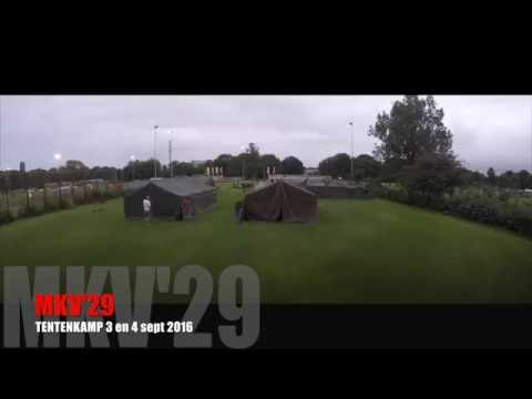 Start MKV'29 tentenkamp 2016