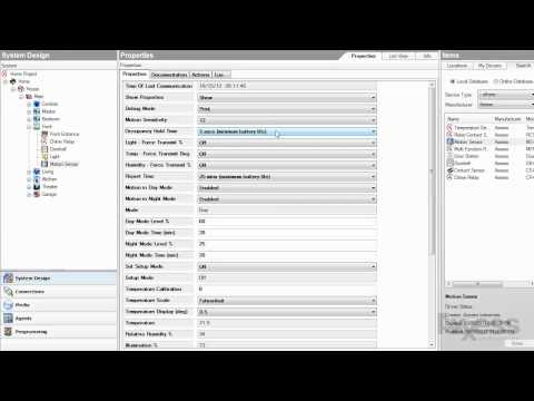 Axxess Motion Sensor - Composer Guide