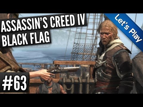 Let's Play Assassin's Creed 4: Black Flag #63 - Frustrierender Schiffskampf [deutsch / german]