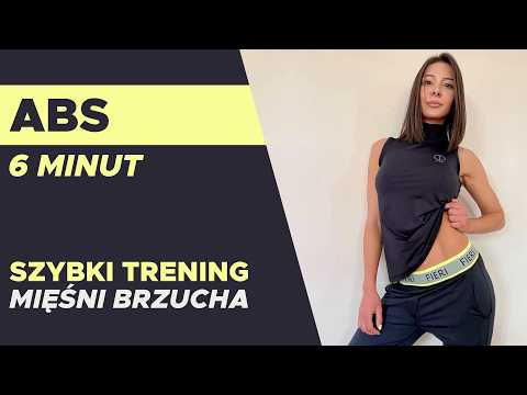 6 Minutowy Trening Abs - Trening Mięśni Prostych i Skośnych Brzucha