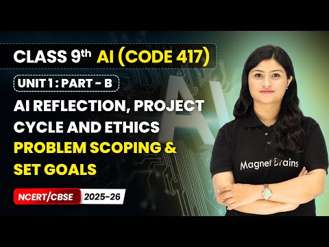 AI Reflection Project Cycle and Ethics Unit Overview Class 9 AI Unit 1 CODE 417 Part B