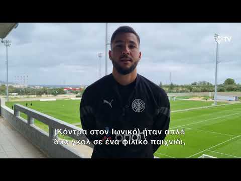 "Επέστρεψα και θέλω νίκη μπροστά στον κόσμο μας" (20/12/22)