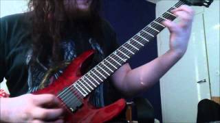 Arch enemy - Dark insanity (new version) Guitar cover by Nikke Kuki