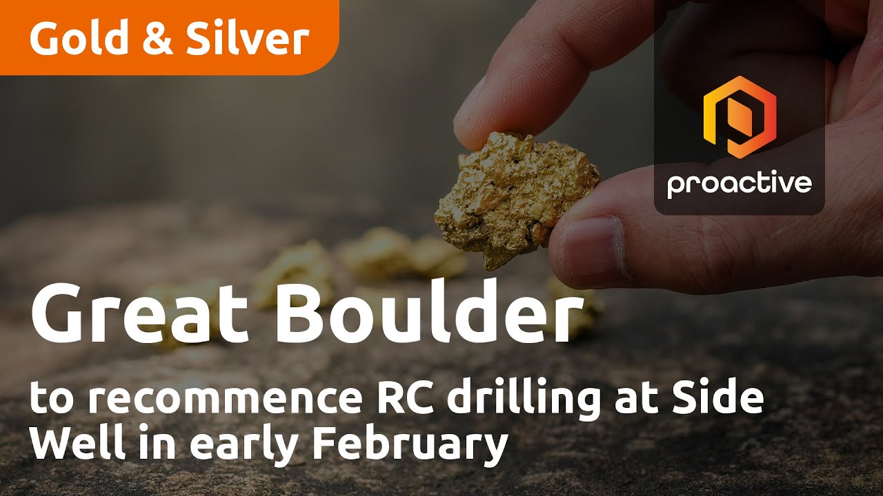Great Boulder to recommence RC drilling at Side Well in early February
