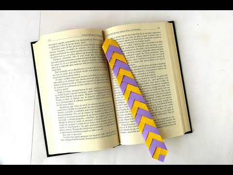 Cum să confecționezi un semn de carte. Ușor, pas cu pas. DIY.