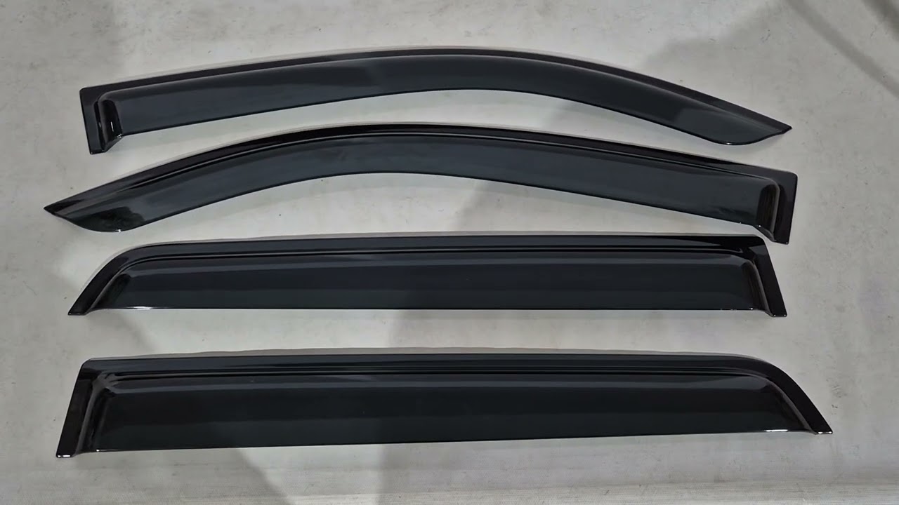 Toyota Sequoia 2007-2022 рр. Вітровики Niken Luxury (4 шт) Video 1