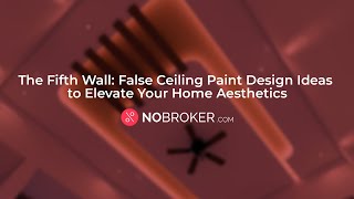 Ceiling Paint Design Ideas. #interiordesign #falseceiling #ceilingdesign #painting #NoBroker