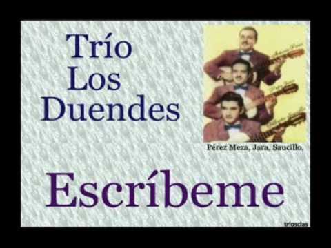 Escríbeme - Trío los Duendes