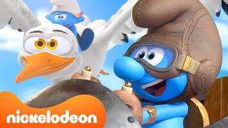 The Smurfs’ Outdoor Adventures 🍄 | 90 Minutes | Nicktoons