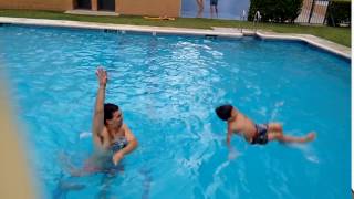 Voltereta en el agua
