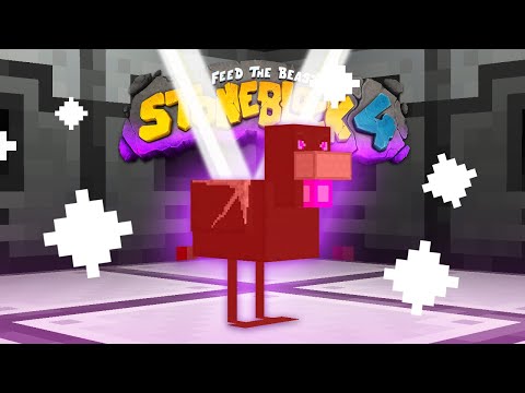 Stoneblock 4 Minecraft Modpack EP24 Milking The Mighty Ender Chicken & Unlimited Power Storage