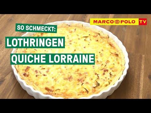 Quiche Lorraine - einfach, lecker & schnell | Marco Polo TV