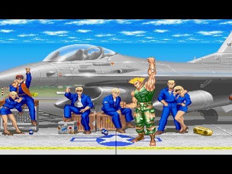 Super Street Fighter II OST Guile Theme Video