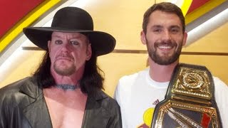 The Undertaker Crashes Cleveland Cavaliers Locker Room