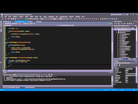 C++ DirectX11 Tutorial 10 - Managing Entities