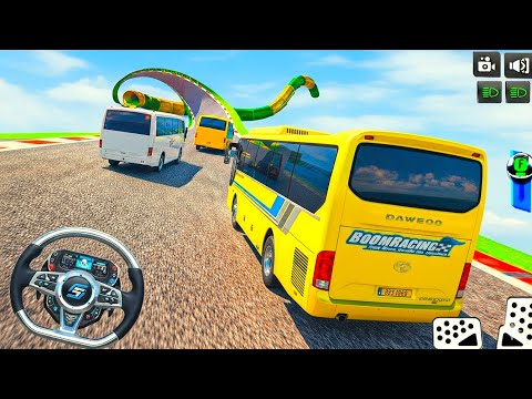 Bus Stunt Racing Game 2026 – Mega Ramp Extreme Driving | Android Gameplay Ep 1
