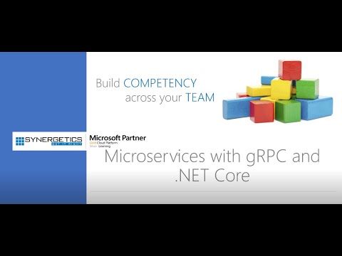 "Webinar on Build lightweight microservices using gRPC in .NET"