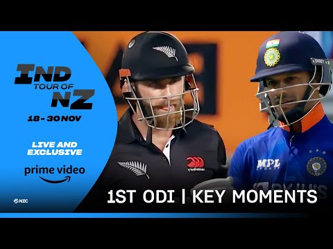 IND tour of NZ 2022 1st ODI: Key Moments