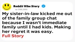 Download lagu Kakak ipar saya mengeluarkan saya dari grup obrolan keluarga karena saya bukan 'keluarga' [KISAH LENGKAP] mp3