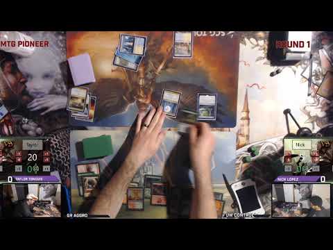 Pioneer Tuesday 11/19 Round 1 | Taylor Tonguis (Gruul Aggro) vs. Nick Lopez (UW Control)