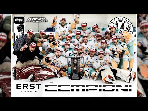 EE čempioni - Tērvete Backshots | OlyBet EHL 14.sezona