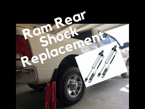Ram 1500/2500/3500 Rear Shock Replacement