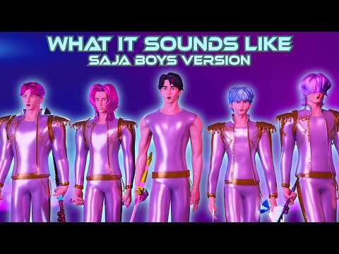 What It Sounds Like (Saja Boys Version) | KPop Demon Hunters Animation |【Male Cover Milkyy & Fortic】
