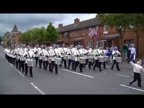 East Belfast Protestant Boys FB @ South Belfast Young Conquerors FB Parade 2016