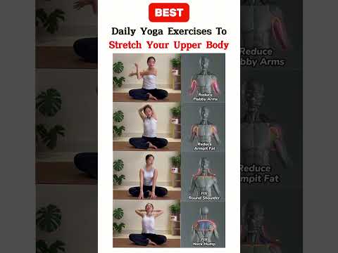 Tone Your Upper Body FAST with These Insane Yoga Routines! | Em Relief #shortsviral #shorts #yoga