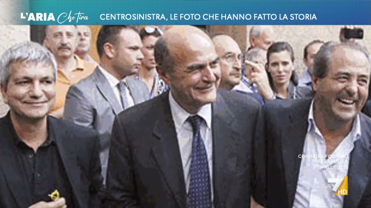 Centrosinistra, le foto che hanno fatto la storia