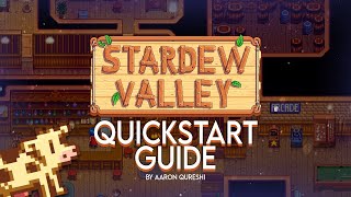 A Quickstart Guide to Stardew Valley (Involving Many Potatoes)