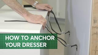 How to Anchor Furniture to Avoid Tip-Overs | Consumer Reports