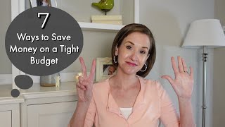 7 Ways to Save Money Each Month (even with a tight budget) | FRUGAL LIVING