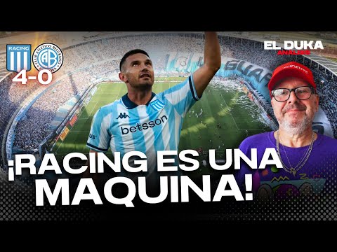 ¡RACING ES UNA MAQUINA! - Racing vs. Belgrano (4-0)  - ELDUKA