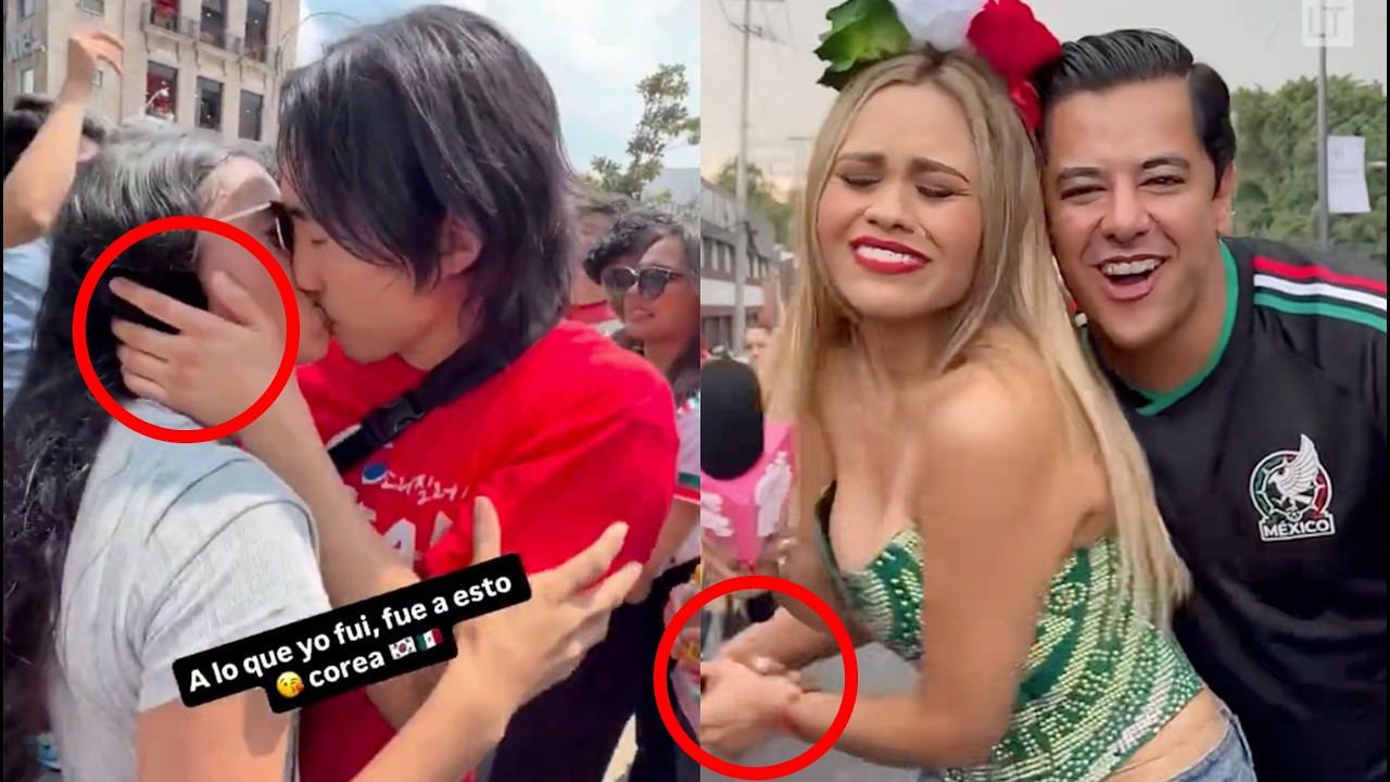 Pero que RAYOS... Qué hubiera pasado si TODO FUERA AL REVÉS, mexicanas BESAN a COREANOS?