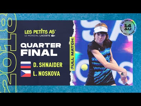 Les Petits As 2018 | Girls Quarter Finals | Diana Shnaider vs. Linda Noskova