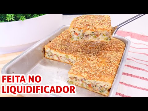 Torta de Atum de Liquidificador: Fácil e Rápida