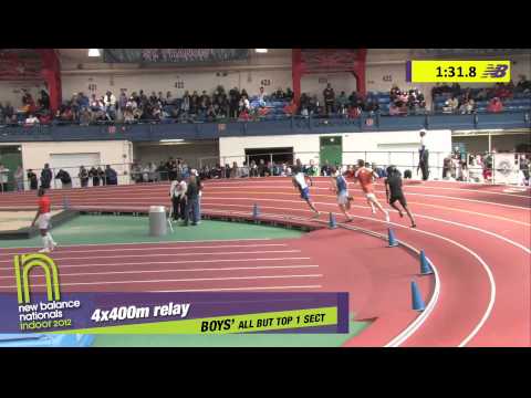 Boys 4x400m Section 5 - New Balance Indoor Nationals 2012