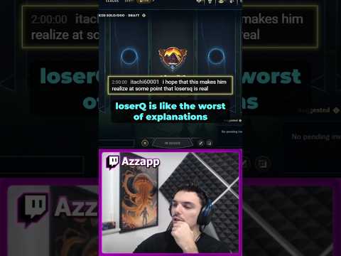 "Losers Queue" is a Mentality...