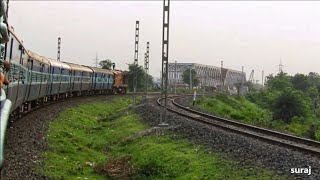 preview picture of video 'Train making U turn ??? || Indian Railways'